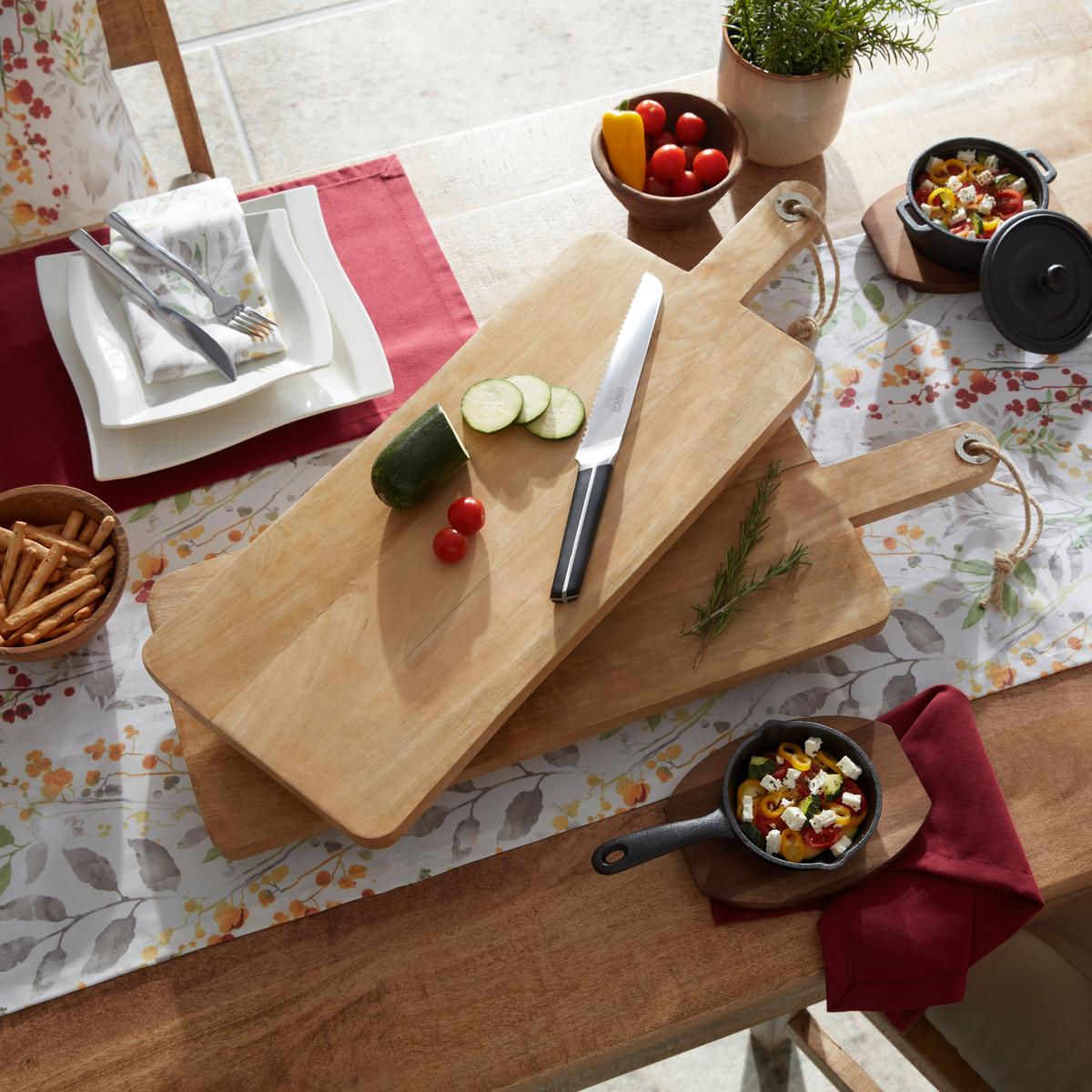 Tischset Steffi in Rot ca. 33x45cm, 2er-Set - Rot, Textil (33/45cm) - Mary's