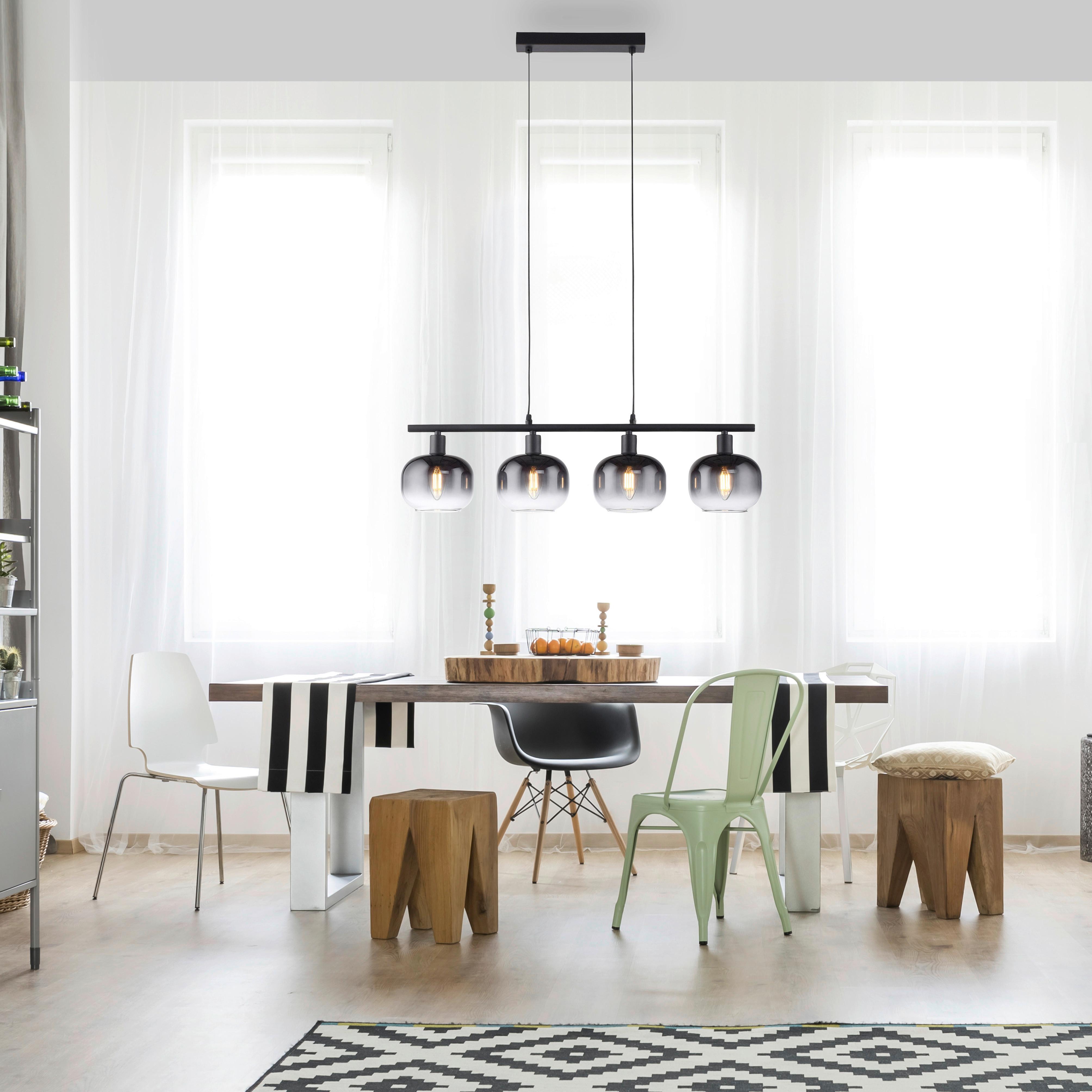 LAMPA ZWIESZANA 15421-18 ZEA - Modern, tworzywo sztuczne/metal (68/14/120cm)