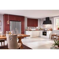 Eckküche Windsor in Rot/Weiß - Rot/Weiß, ROMANTIK / LANDHAUS, Holzwerkstoff (490/227,5cm) - Nolte Küchen
