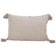 Zierkissen Frieda Grau 40x60 cm - Grau, MODERN, Textil (40/60cm) - Mömax modern living