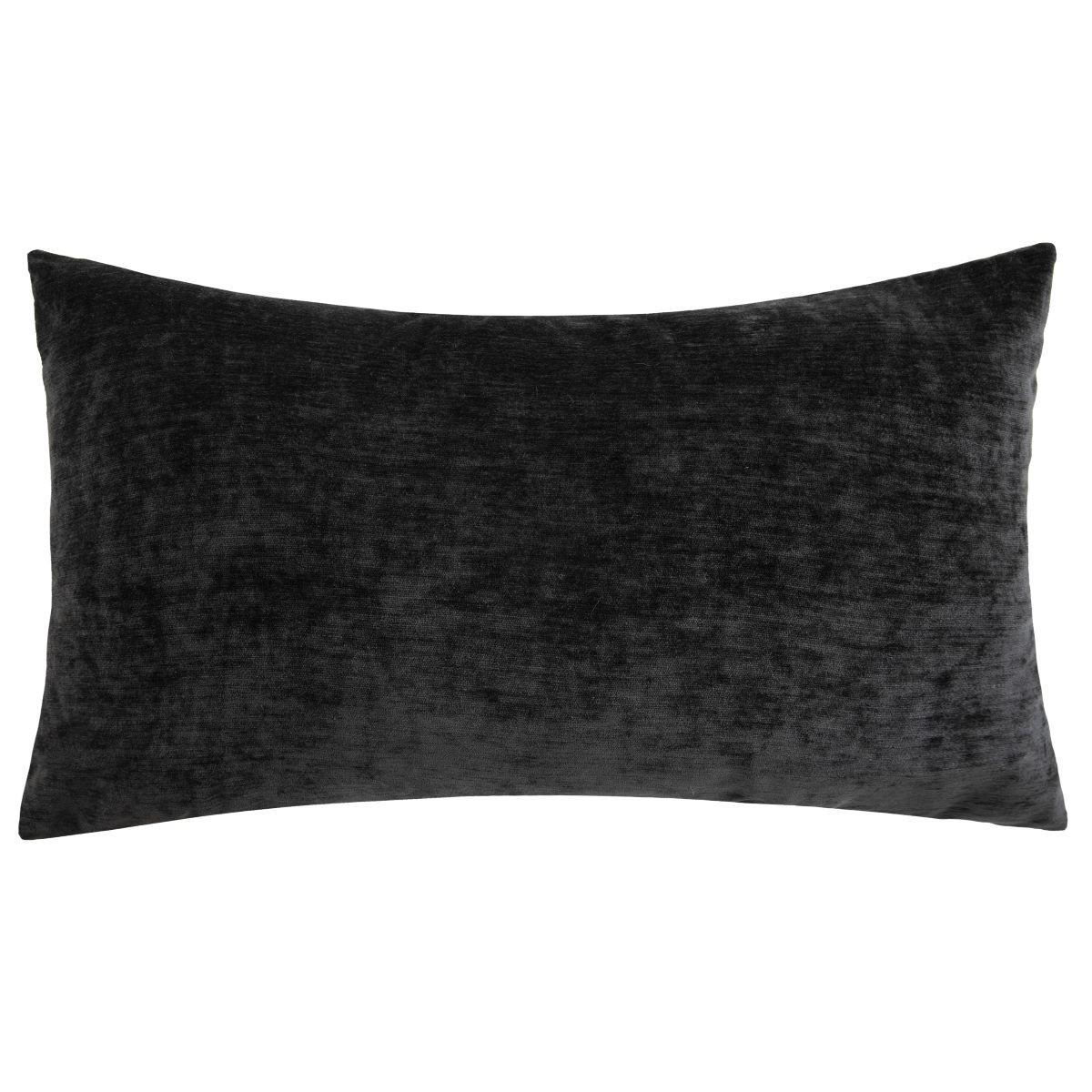 Pernă decorativă Alma, cca. 40x60cm - negru, textil (40/60cm) - Mömax