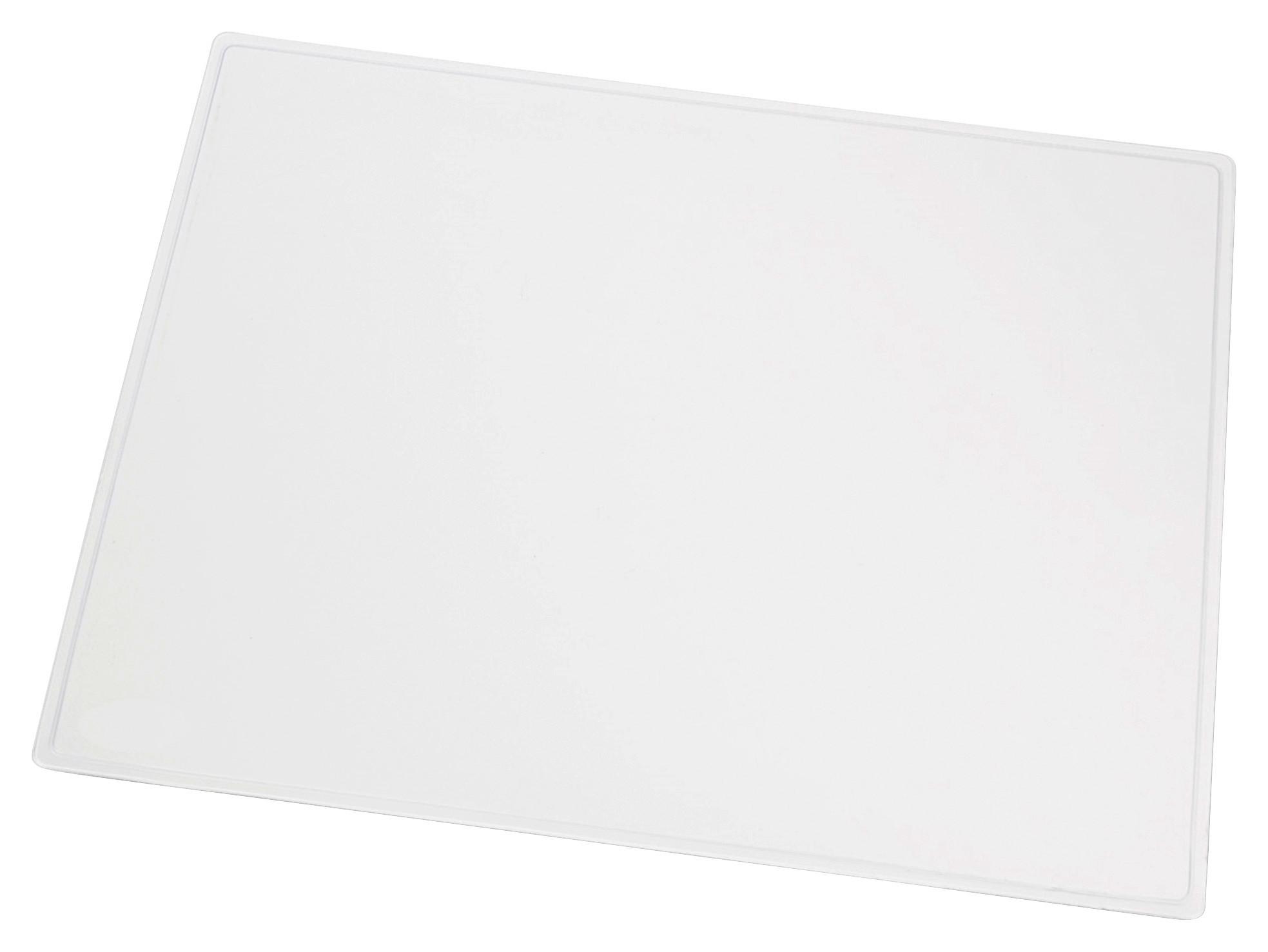 Schreibunterlage Transparent ca. 40x40cm - Kunststoff (60/40cm)