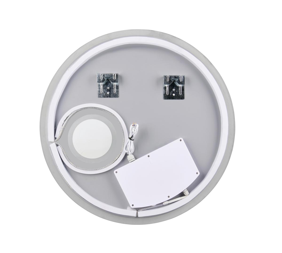 Leuchtspiegel Noreen Inkl. Led Ø Ca. 60cm - Glas (60cm) - Mömax