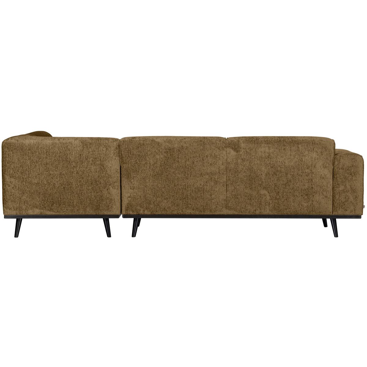 ECKSOFA Statement Gelb S: 274x210cm - Gelb/Schwarz, Design, Holz/Textil (274/210cm) - Livetastic