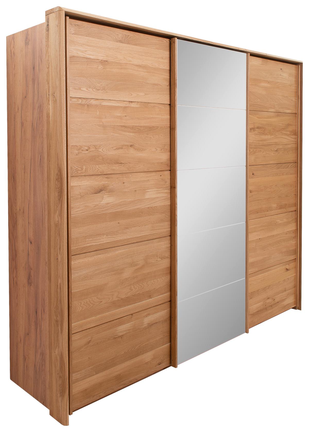 Schwebetürenschrank Monterray Eichefarben - Eichefarben, KONVENTIONELL, Holz/Holzwerkstoff (250/222/60cm) - ecoTree
