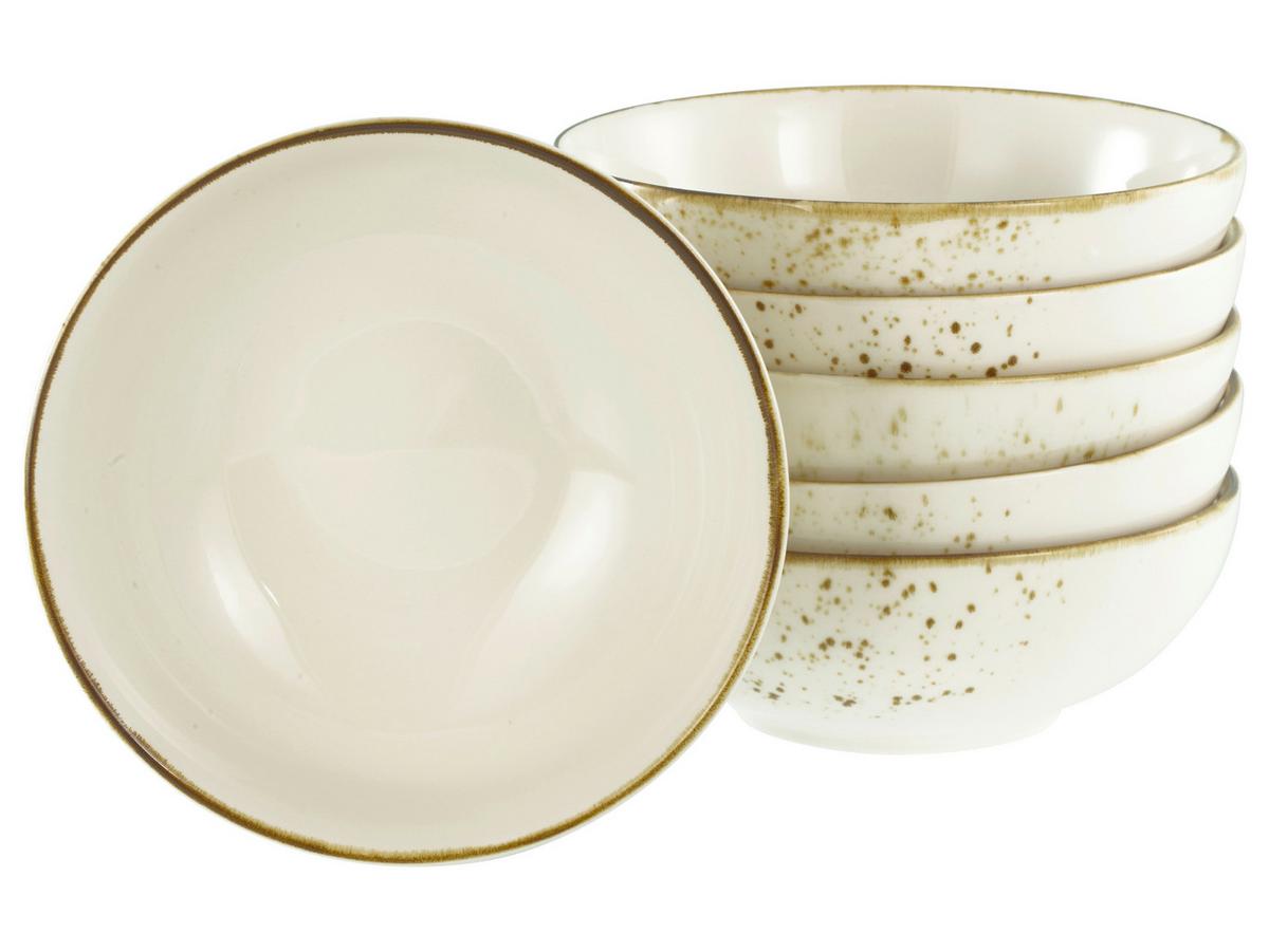 Set Skodelic Za Kosmiče Nature Collection, 6-Delni - krem barve, Basics, keramika (16,5/6cm) - Creatable