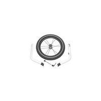 PRZYCZEPA ROWEROWA - AKCESORIA CHARIOT JOGGING KIT SINGLE - kolor srebrny/czarny, Basics, tworzywo sztuczne/metal - Thule
