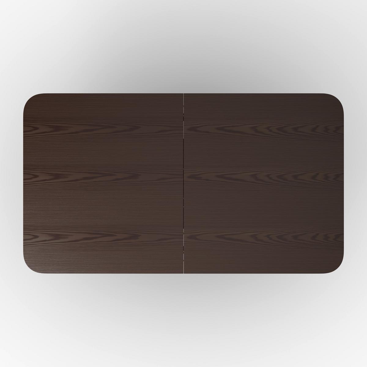 Kihúzható Asztal Diószín Amado - fekete/diószínű, Modern, faalapú anyag/fa (160-200/90/76cm) - Bessagi Home