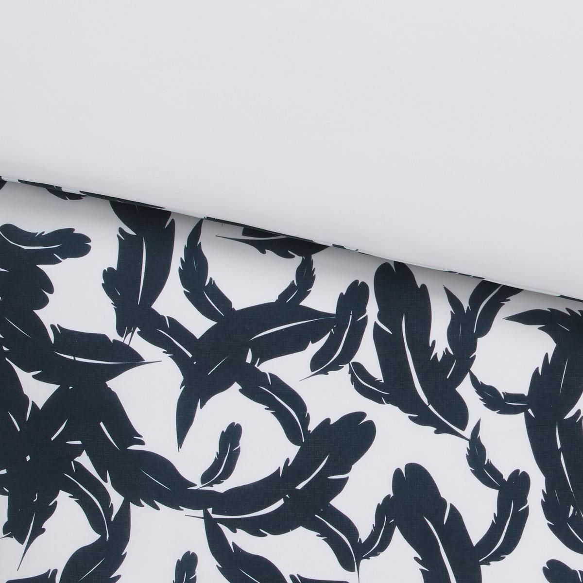 Ágyneműhuzat-garnitúra Sylvana - fekete/fehér, Romantik / Landhaus, textil (140/200cm) - Bessagi Home