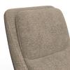 RELAXFÅTÖLJ ALICE - brun/svart, Modern, metall/trä (76/110/94cm) - Bessagi Home