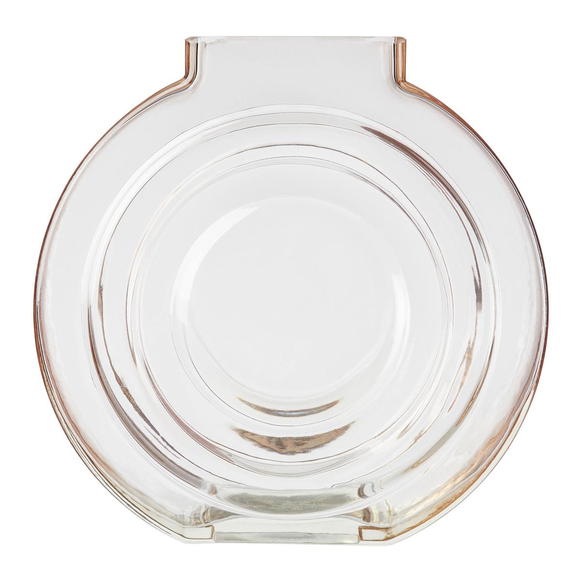 Váza Circle - borostyánszínű/szürke, Modern, Üveg (20/7,5/20cm) - Modern Living