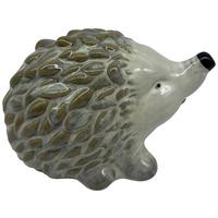 Dekoigel Hedgehog Grau - Grau, Keramik (14,6/9/9,7cm) - Mömax