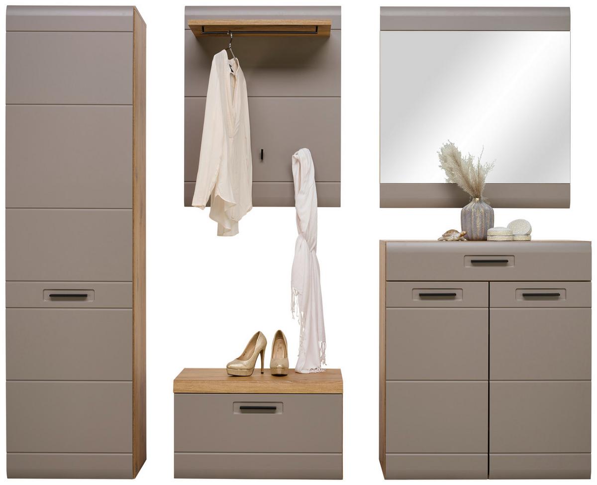 Oglindă AURIS - gri, Modern (85/90/2cm) - Modern Living