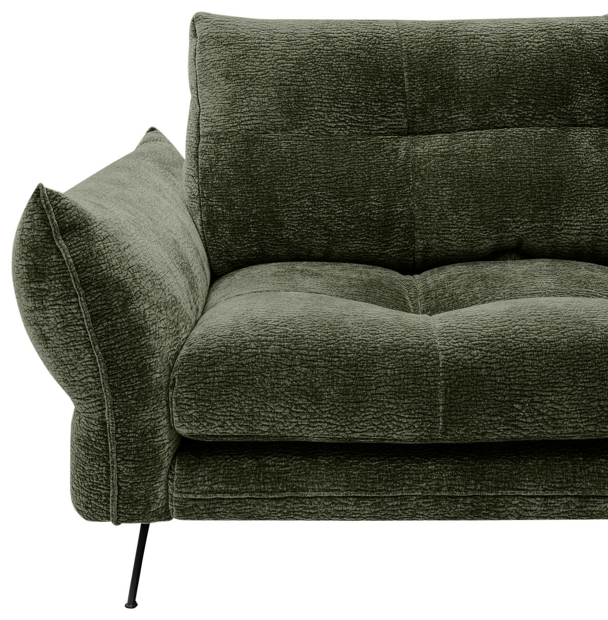 Coltar BAXTER - măsliniu, Modern, textil (280/68-87/177cm) - Premium Living