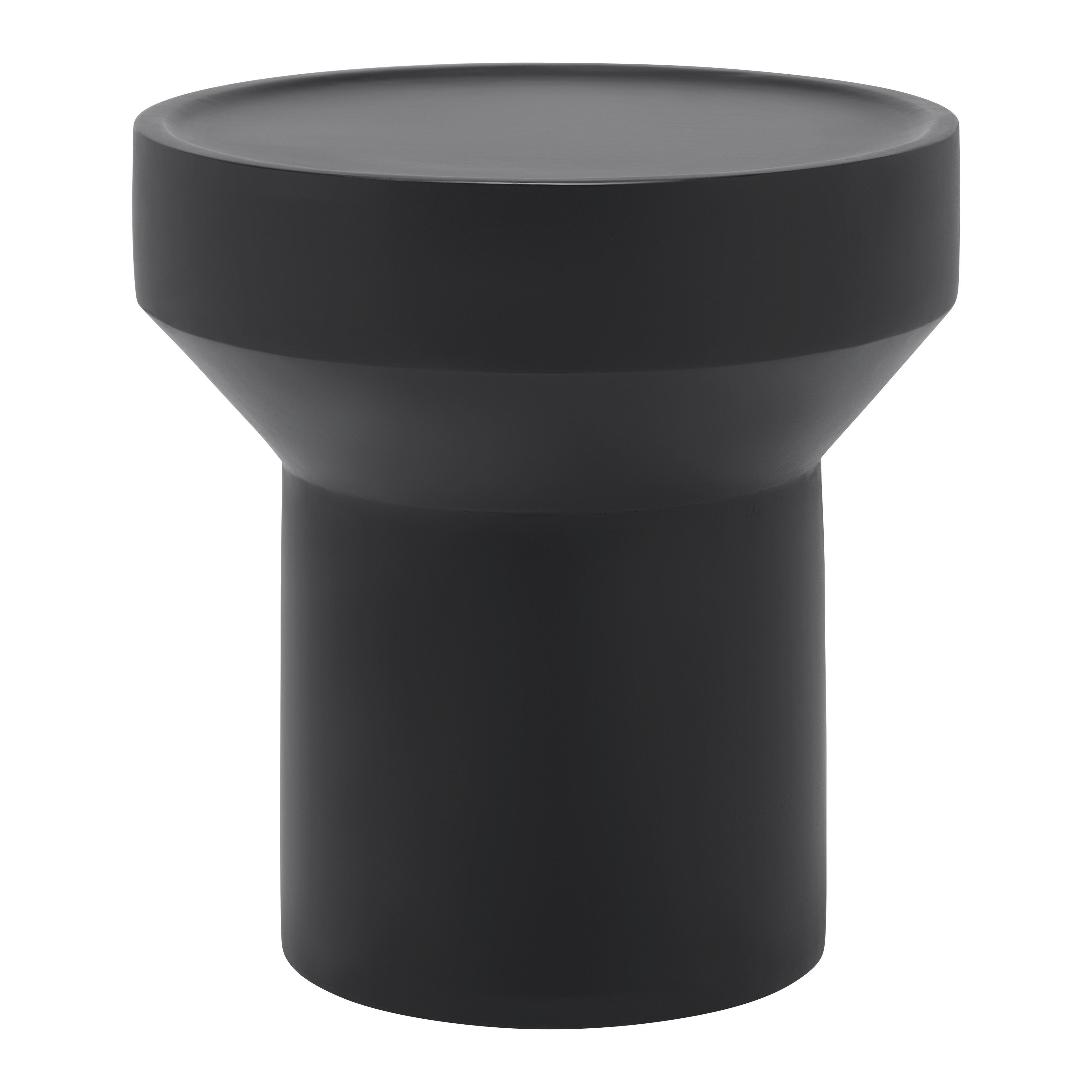 SIDOBORD GRADINO -TREND- - svart, Modern, trä (48/50cm) - Premium Living