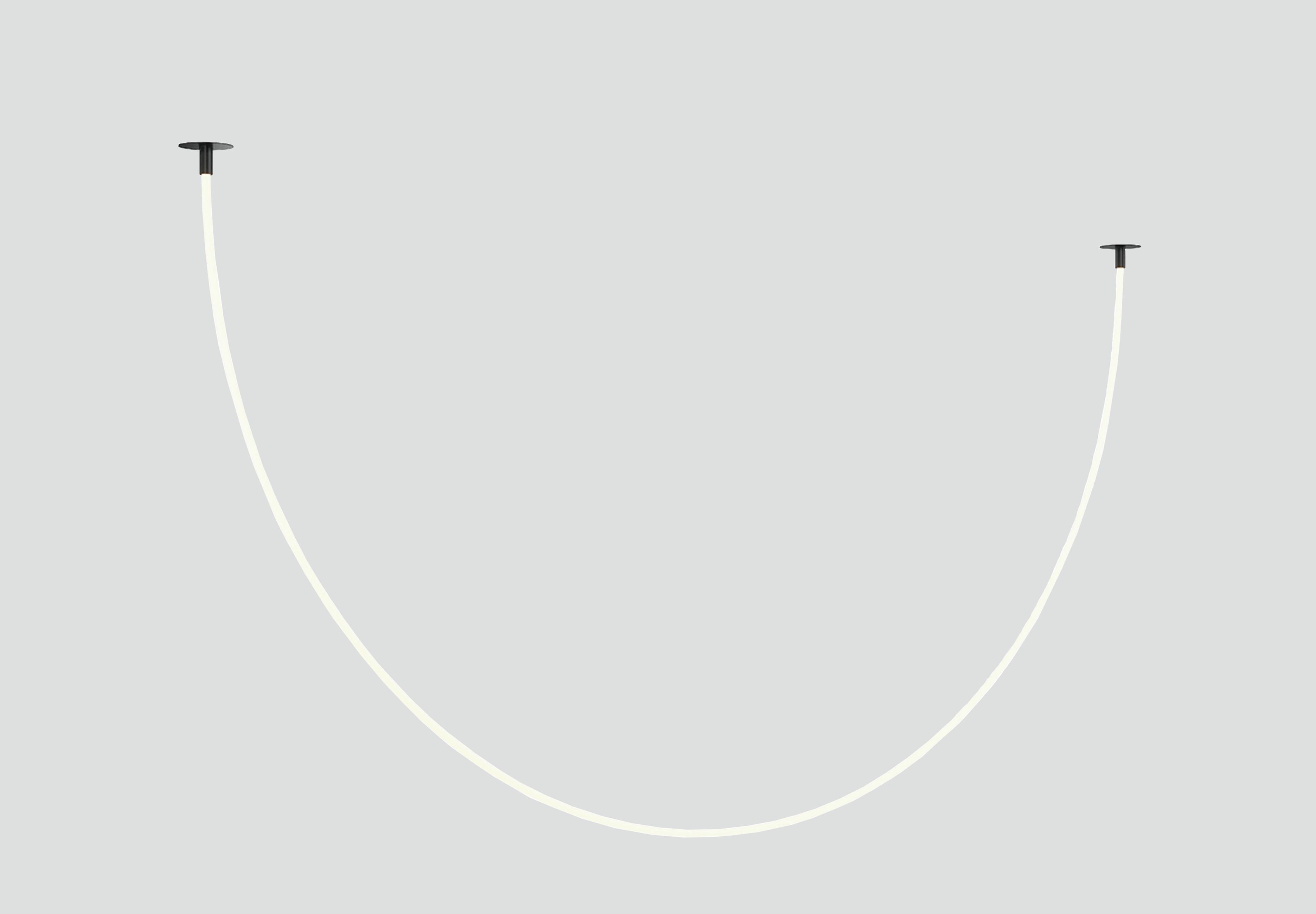 Pendelleuchte Tau Schwarz max. 40 Watt - Schwarz, Trend, Kunststoff/Metall (400/10/9cm) - MAYTONI