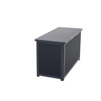 Kissenbox Sabano Grau - Grau, Basics, Kunststoff/Metall (58,7/75/135,5cm) - Siena Garden