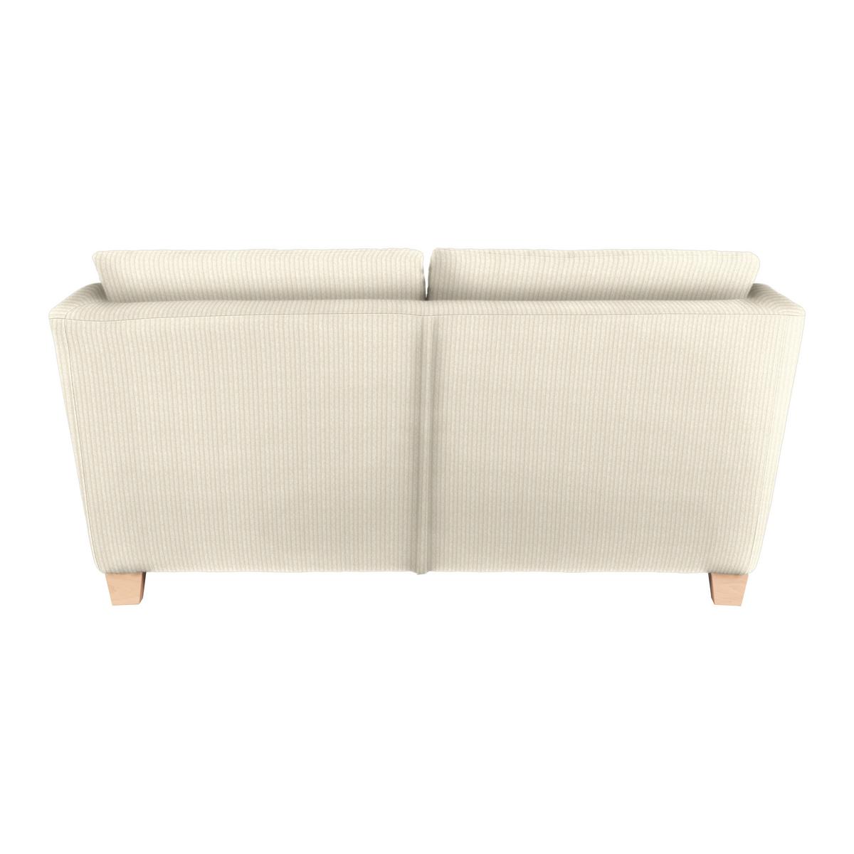 2-Sitzer-Sofa Devado Beige Cord - Beige/Naturfarben, Holz/Textil (190/70-85/95cm) - Mömax