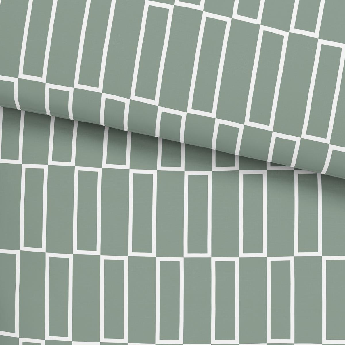 Bettwäsche Brigg in diversen Farben - Taupe/Schwarz, Textil (135/200cm) - Modern Living