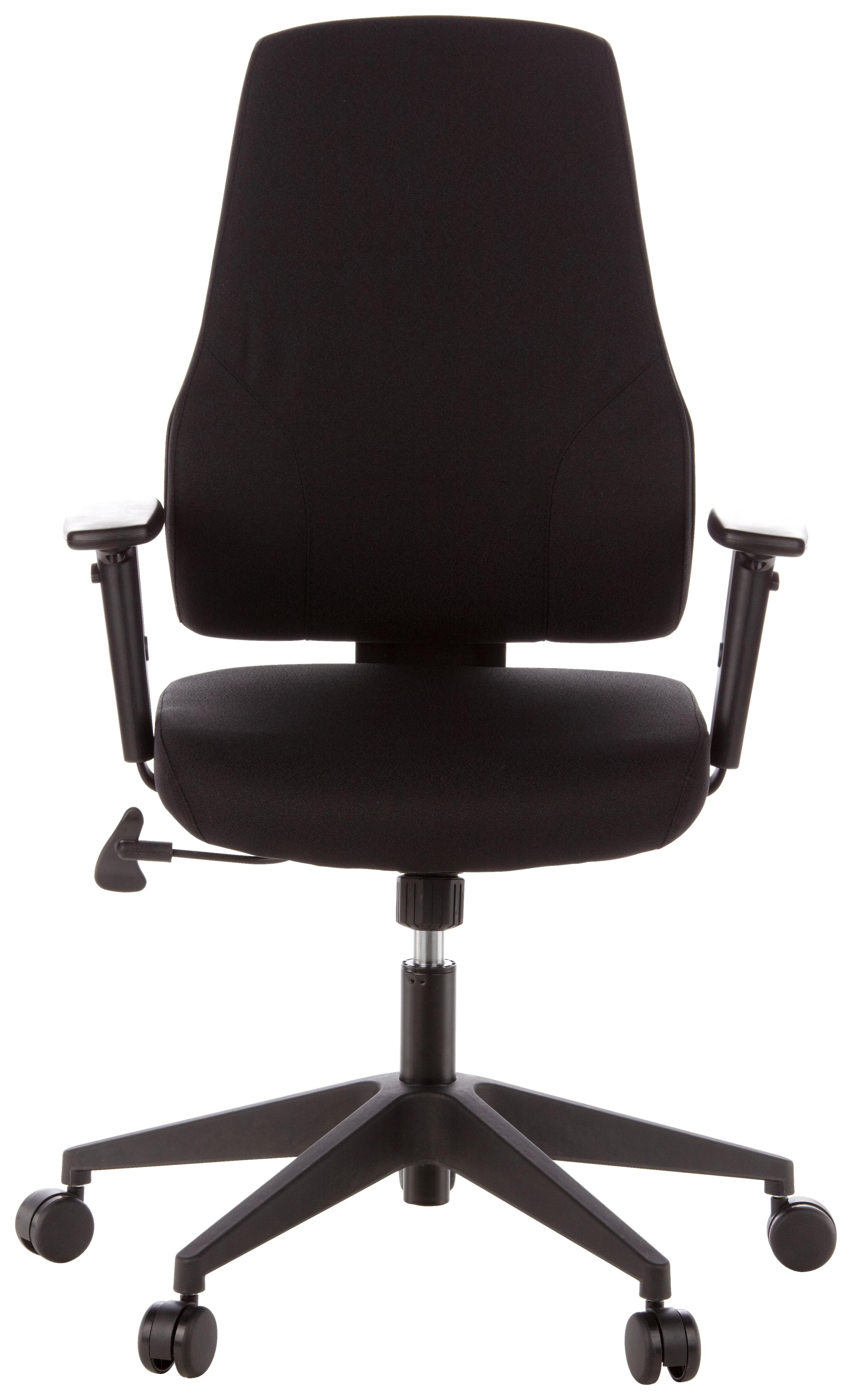 Drehstuhl Pro-Tec 100 Schwarz - Schwarz, MODERN, Kunststoff/Textil (57/126/45cm) - MID.YOU