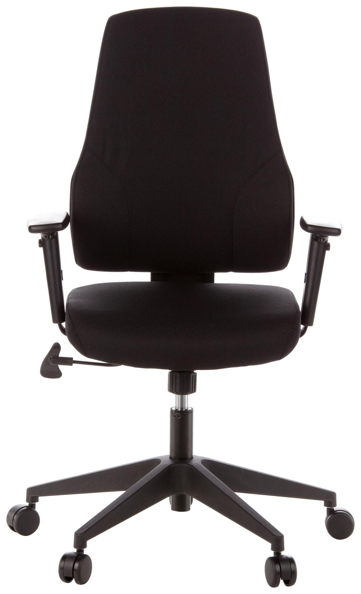 Vrtljiv Stol Pro-tec 100, Črna - črna, Moderno, umetna masa/tekstil (57/126/45cm) - MID.YOU