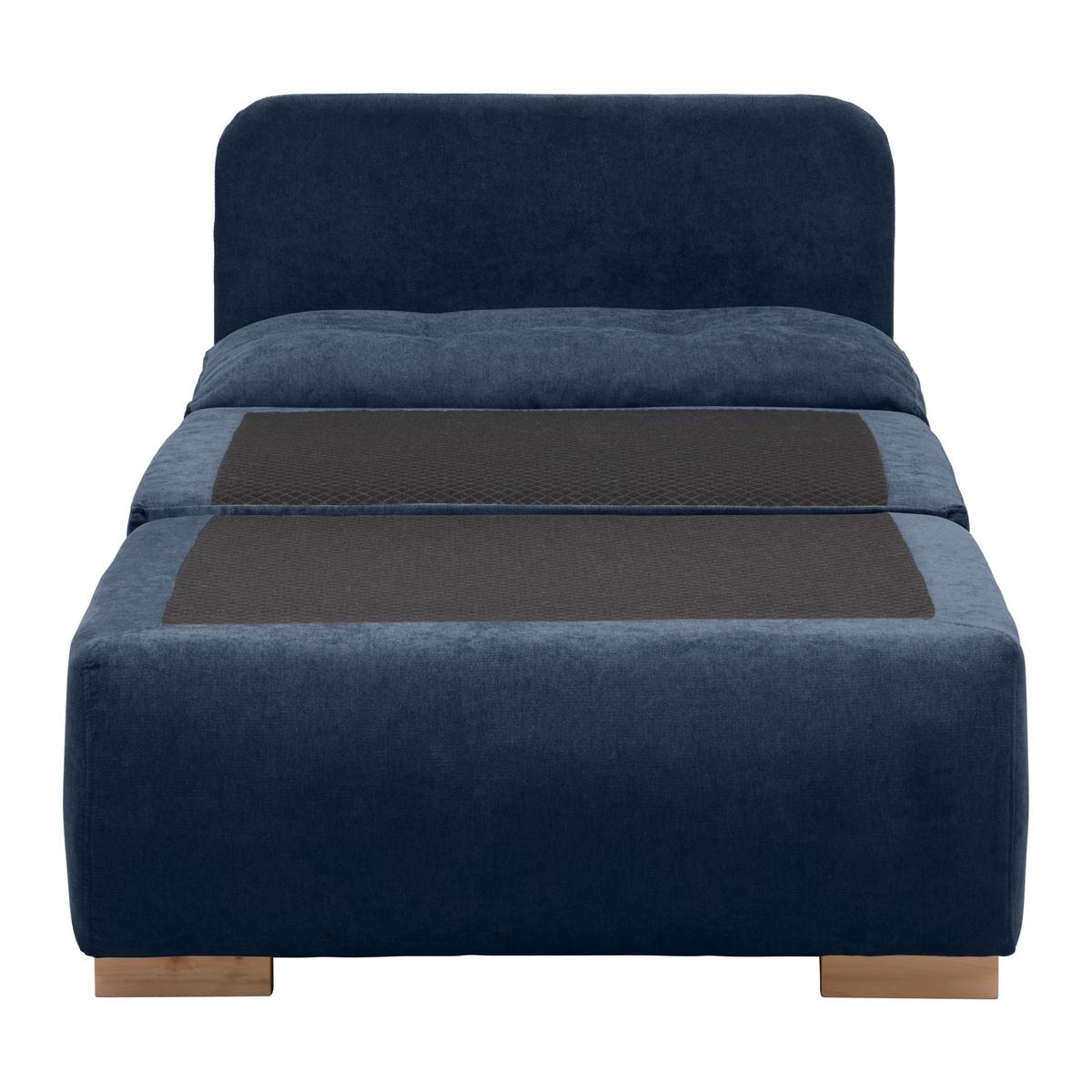 FOTOLIU EXTENSIBIL MODENA - albastru închis, textil (89/88/90cm) - Modern Living