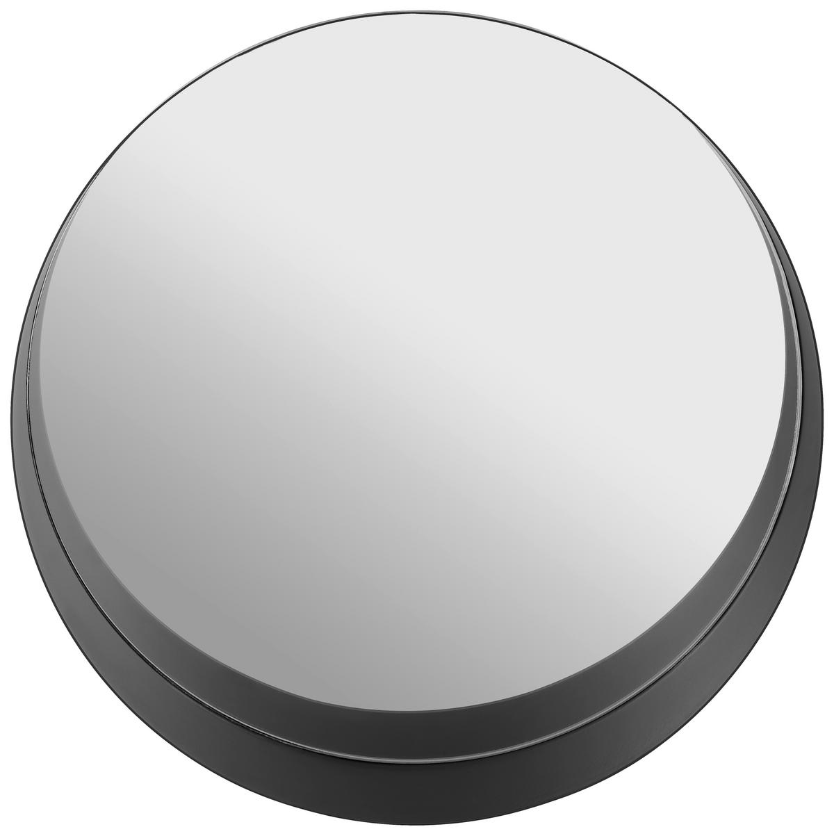 LUSTRO ŚCIENNE CAIPI - czarny, Trend, metal/szkło (40/40/8cm) - Landscape