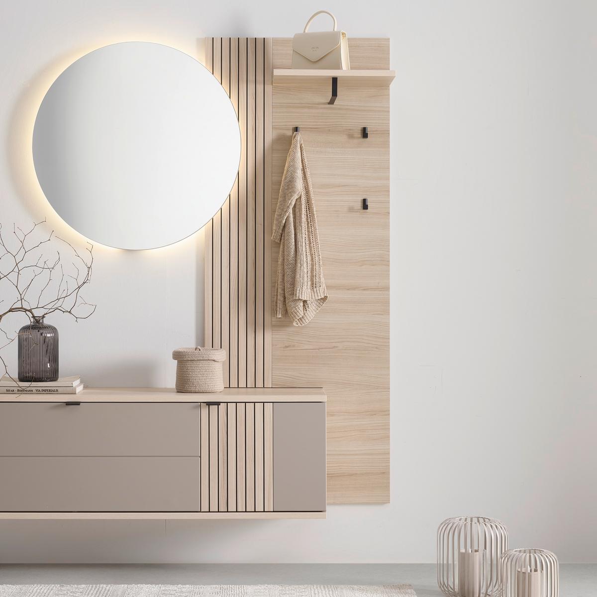 Garderobenpaneel Pisa Eichefarben - Eichefarben, MODERN, Holzwerkstoff (70/175/30cm) - Mömax