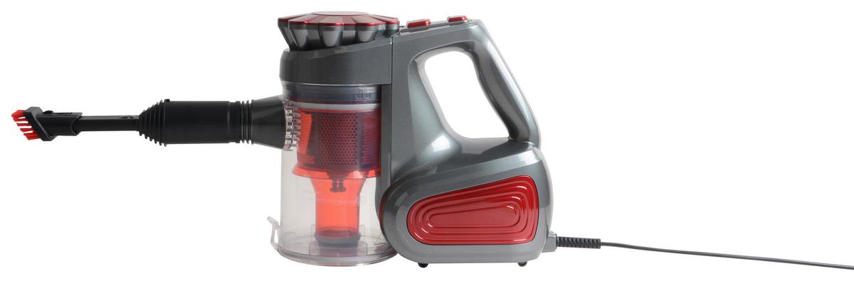 ODKURZACZ RĘCZNY M-613-400570 - bordowy/antracytowy, Konventionell, tworzywo sztuczne (10/20,5/29,5cm) - Atrigo