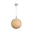 Függőlámpa Enni - Borostyán, konvencionális, Műanyag/Üveg (30/30cm) - Mömax modern living