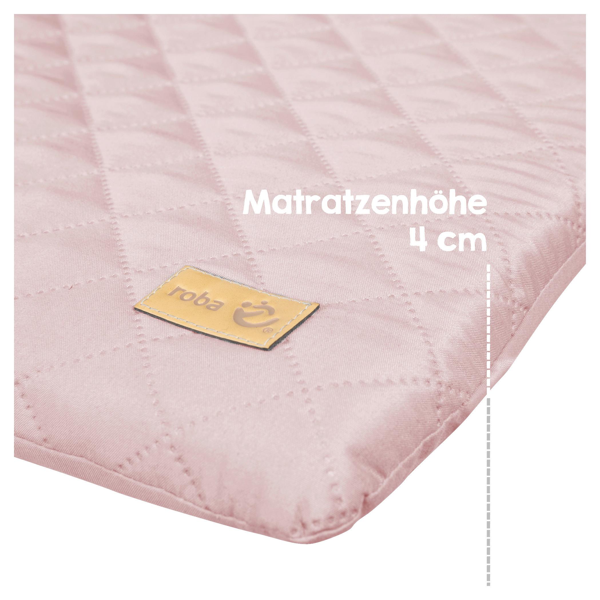 Wickelauflage Frosty Rosa ca. 85x75cm - Rosa, KONVENTIONELL, Textil (85/4/75cm) - Roba