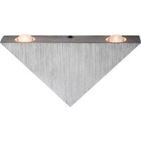 LED-Wandleuchte Gordon in Metallfarben max. 3 Watt - Design, Kunststoff/Metall (16,5/3/9cm) - Globo
