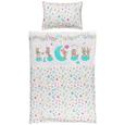 Kinderbettwäsche Cute Bunny Weiß/Jade 100x135cm - Jadegrün/Weiß, KONVENTIONELL, Textil (100/135cm) - Mömax modern living Kinderbettwäsche Cute Bunny Weiß/Jade 100x135cm - Jadegrün/Weiß, KONVENTIONELL, Textil (100/135cm) - Mömax modern living