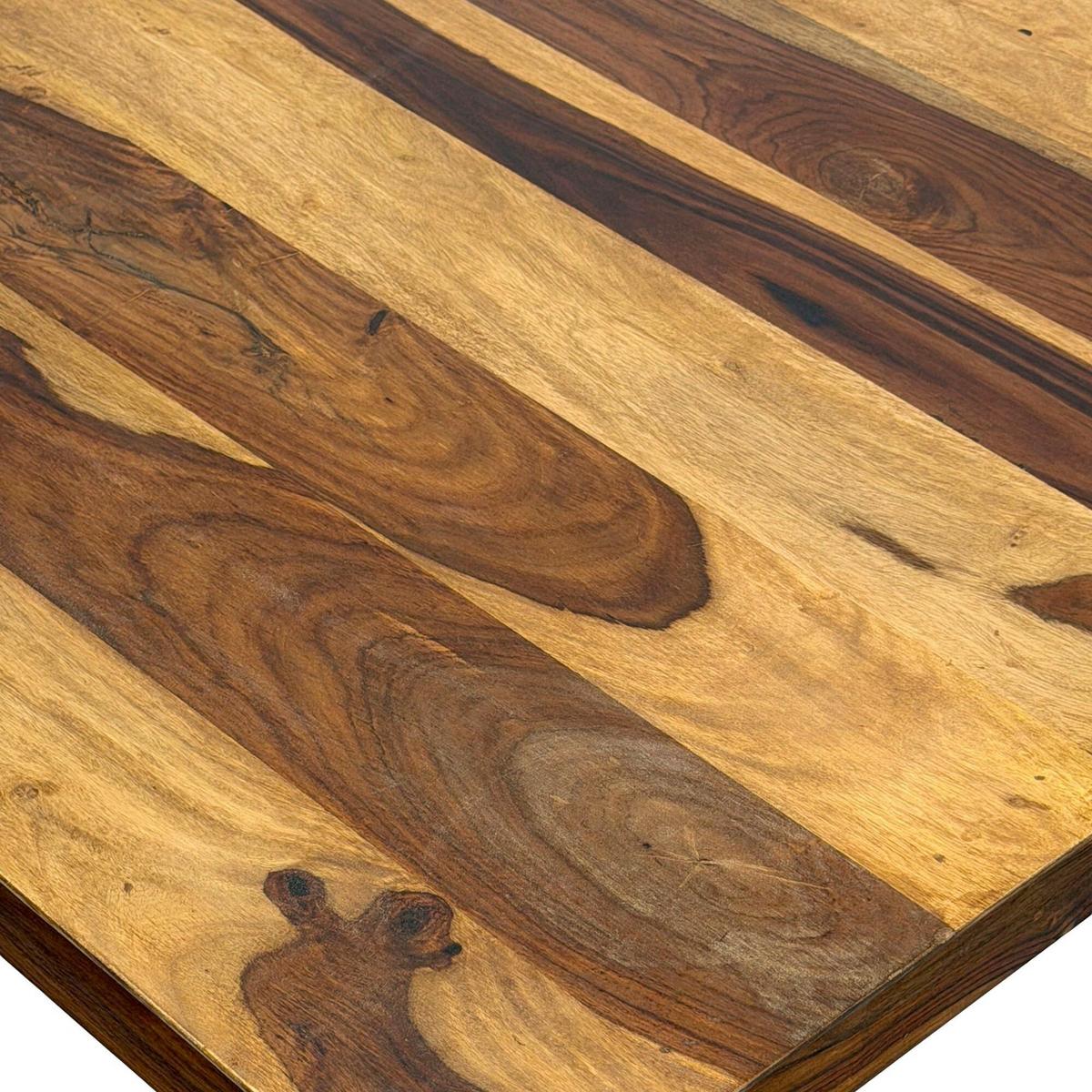 Esstisch Wl7.490 - Sheeshamfarben, Design, Holz (80/75/80cm) - Livetastic