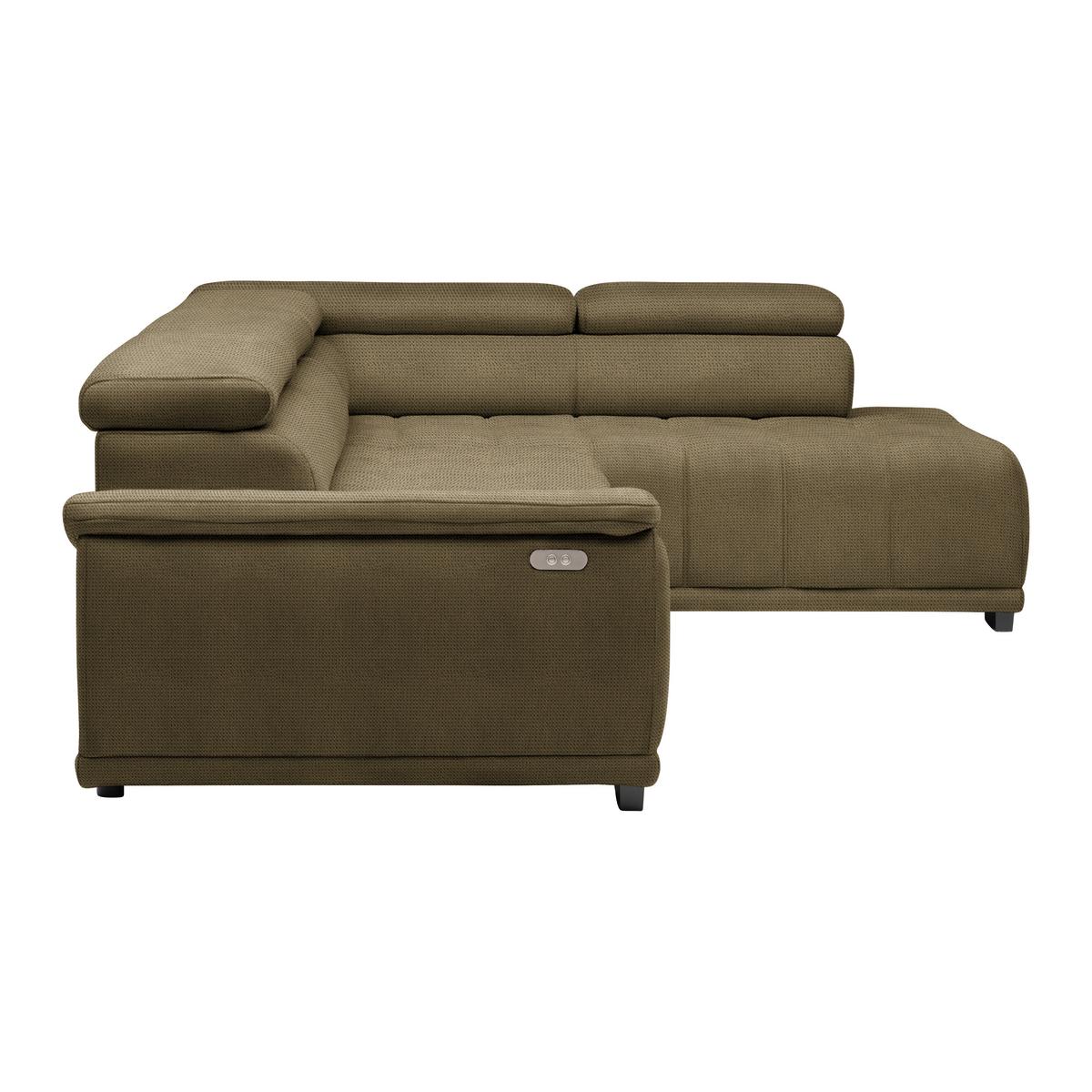 Kutna Garnitura Gremio - crna/taupe, Moderno, tekstil/plastika (283/206cm) - Modern Living