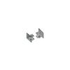 Schienensystem-Endkappe Duoline Titanfarben - Titanfarben, Basics, Kunststoff (3/2/1,8cm) - Trio Leuchten