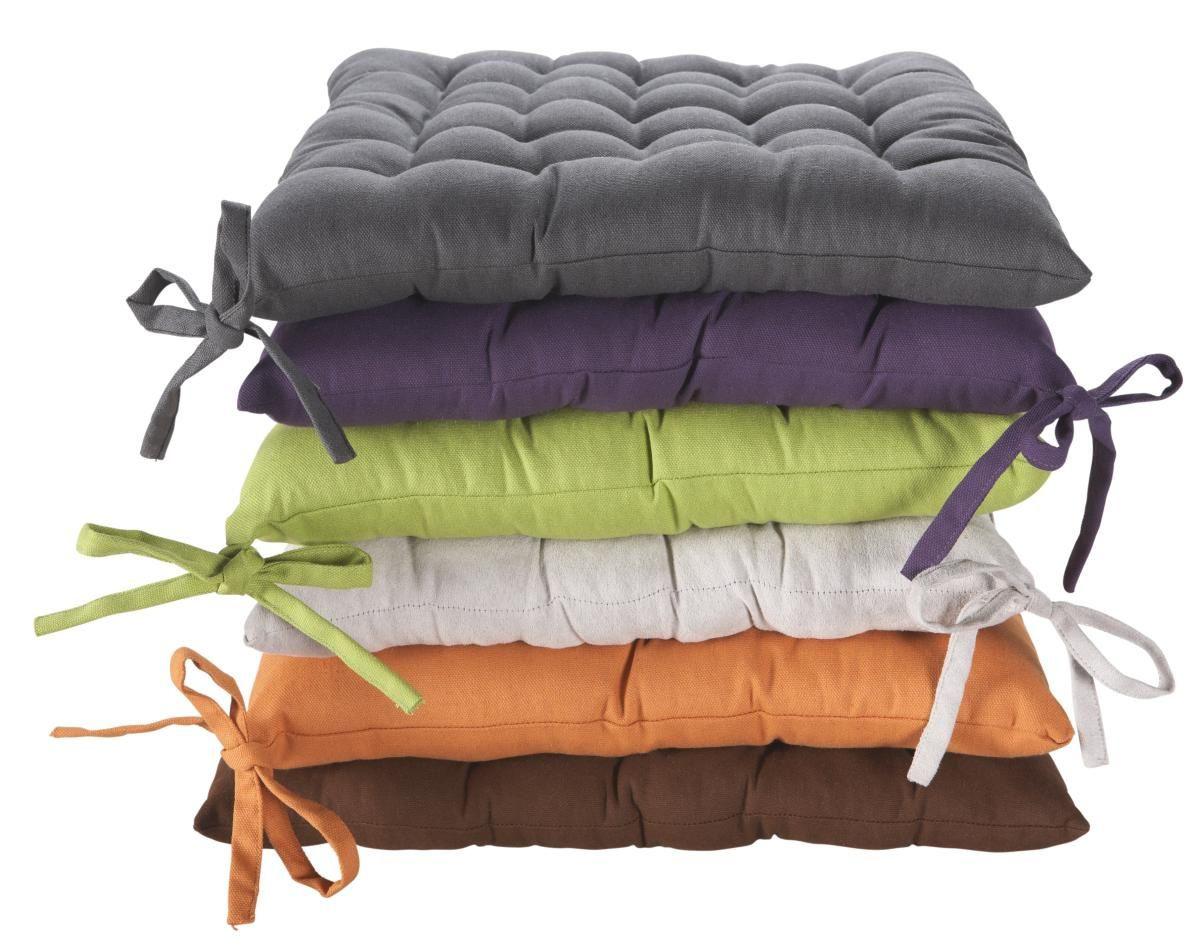 Pernă pentru șezut Anke - antracit, textil (40/40cm) - Modern Living