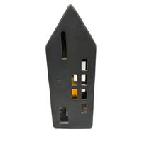 DEKOHAUS LUNA - Schwarz, Konventionell, Keramik (7,8/20,7/7,8cm) - Mömax