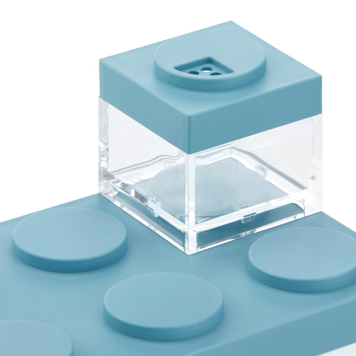 POJEMNIK KUCHENNY GIOVA - niebieski/przezroczysty, tworzywo sztuczne (10/20/15,5cm)