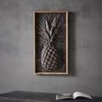 Bild Pineapple ca.59,6x109,5x6cm - Silberfarben/Braun, MODERN, Holz/Metall (59,6/109,5/6cm) - Mömax modern living Bild Pineapple ca.59,6x109,5x6cm - Silberfarben/Braun, MODERN, Holz/Metall (59,6/109,5/6cm) - Mömax modern living