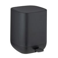 Coș de gunoi pentru cosmetice Davos - negru, Modern, plastic (23,5/26/27,5cm) - Wenko