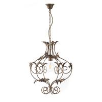 Hängeleuchte Contessa Bronzefarben max. 22 Watt - Bronzefarben, KONVENTIONELL, Metall (45/105cm)