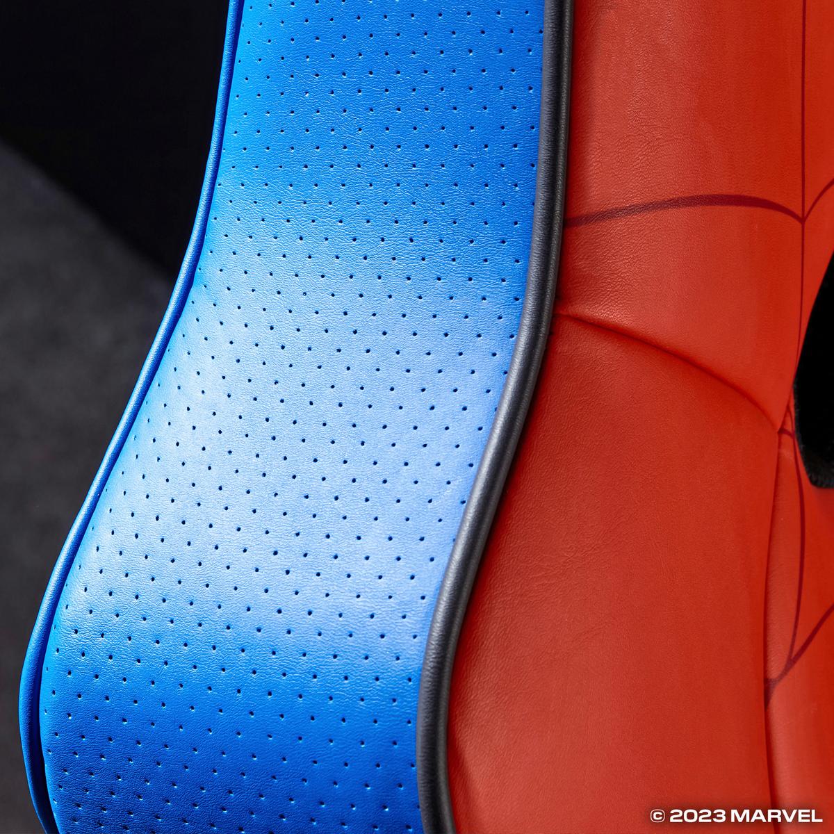 Gamingsessel Marvel ca. 53x102x88cm Blau/Rot Spiderman - Blau/Rot, MODERN, Leder/Holzwerkstoff (53/102/88cm) - X Rocker