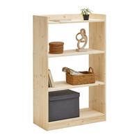 Álló Polc Woody - natúr színű, Natur, fa (70/115/32cm) - Based