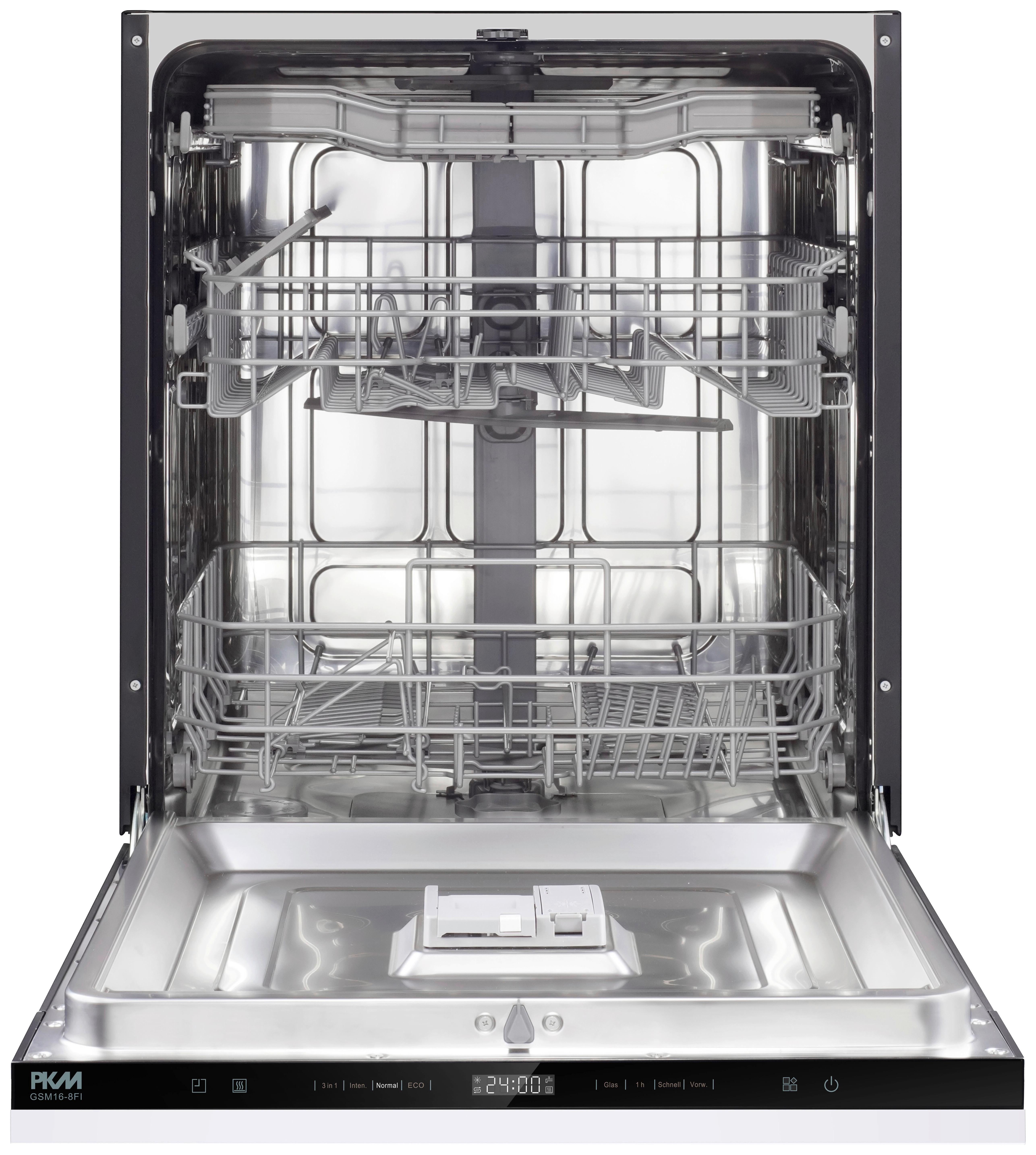 Küchenblock Cara Grün/Eichefarben mit Geräten - Schilfgrün/Schwarz, KONVENTIONELL, Holzwerkstoff/Metall (280cm) - FlexWell