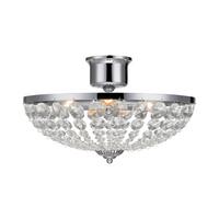 Kronleuchter Gränsö max. 40 Watt - Klar/Chromfarben, Basics, Glas/Metall (40/40/28cm) - Markslöjd