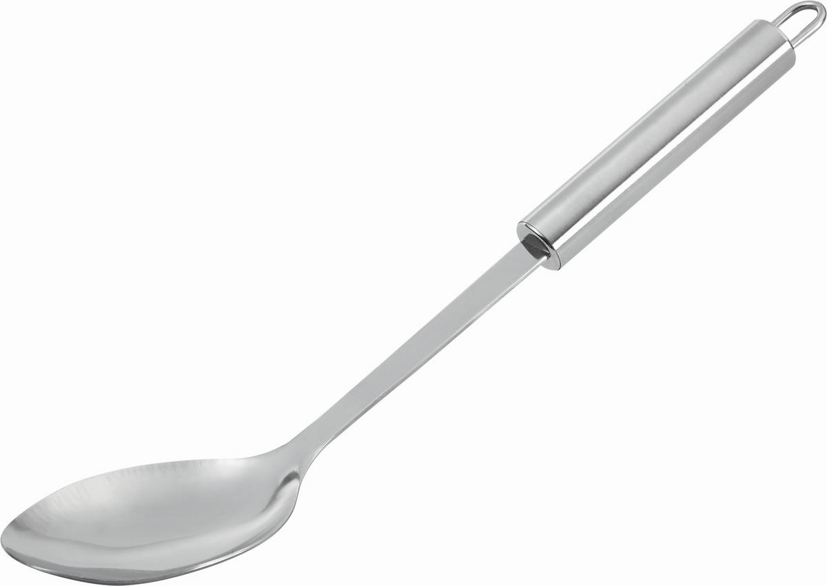 Főzőkanál Dani - nemesacélszínű, Konventionell, fém (32cm) - Modern Living