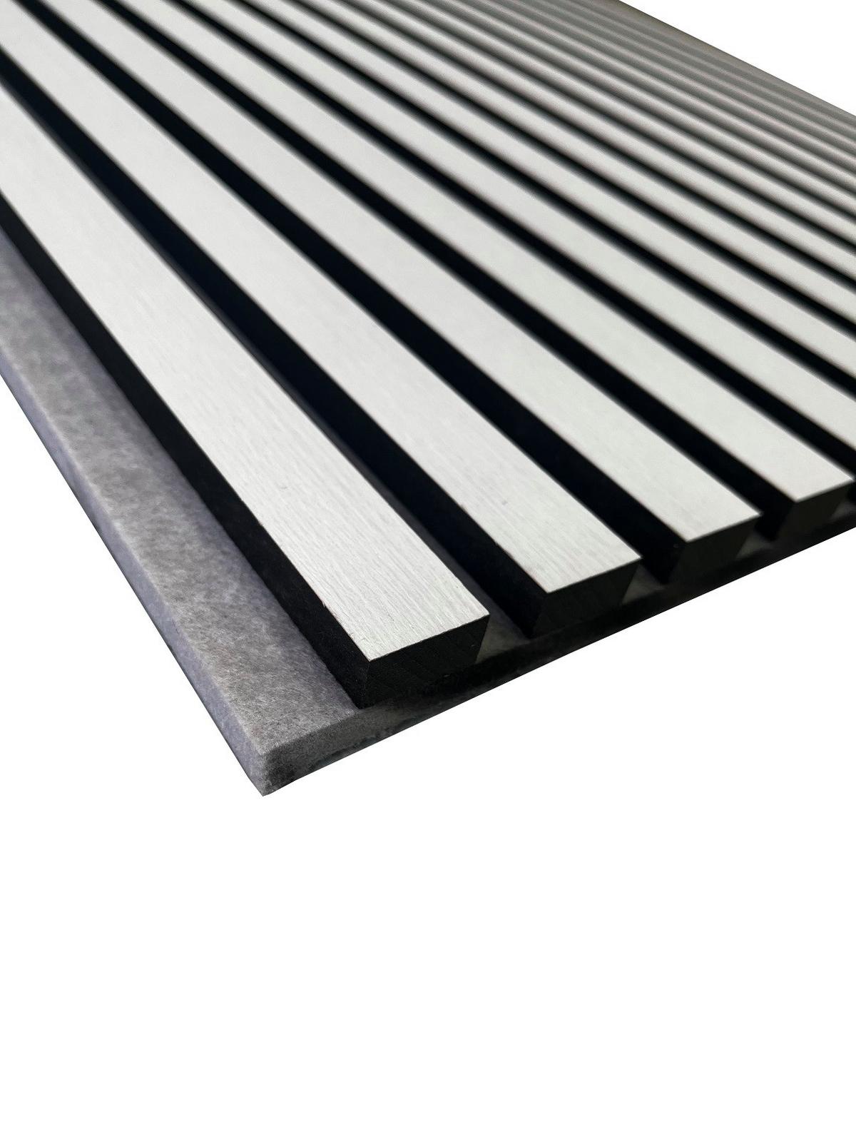 Akusztikus Fali Panel Echo - fehér, Modern, műanyag/faalapú anyag (1,44qm)