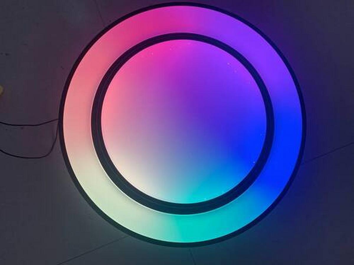 Stropna Led-svetilka Sully, S Sijalko - črna/opal, Design, kovina/umetna masa (38/7.5cm) - Globo