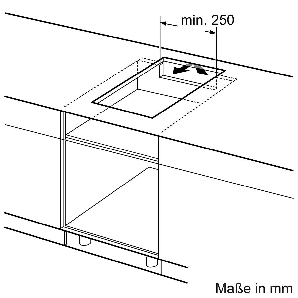 Induktionskochfeld Bosch PIB375FB1E - Schwarz, Glas (30,6/5,1/52,7cm) - Bosch